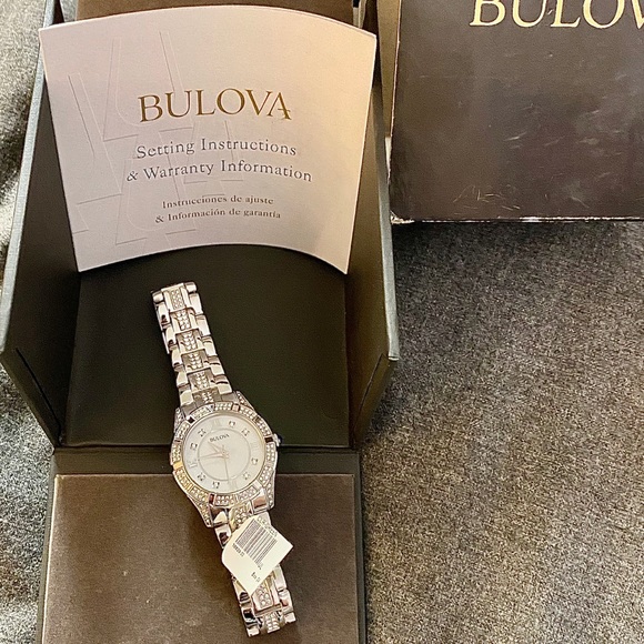 COPY - Bulova Women\'s Swarovski Crystal Accented Watch main image 6